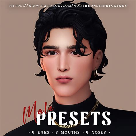 sims 4 male face presets